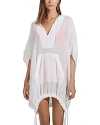 Reiss Gianna Drawstring Caftan In White