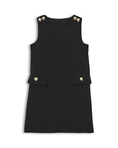Reiss Girls' Cyrus Sleeveless Shift Dress - Little Kid, Big Kid In Black