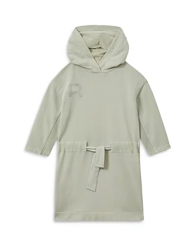 Reiss Girls' Jade Hoodie Dress - Little Kid In Sage