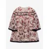 REISS TALITHA FLORAL-PRINT WOVEN DRESS 4-13 YEARS