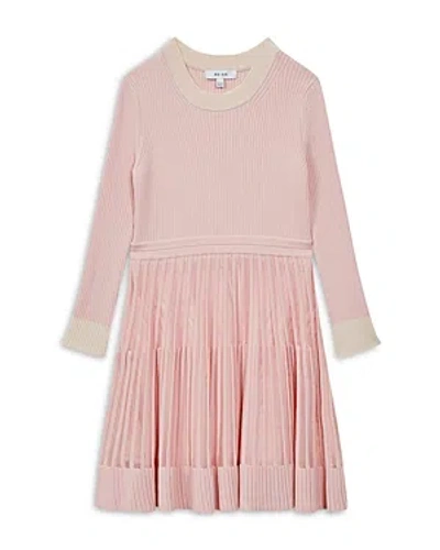 Reiss Kids' Little Girl's & Girl's Teagan Sweater Dress In Pink