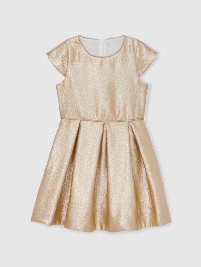 Reiss Kids' Gold 13-14 Yrs Dress