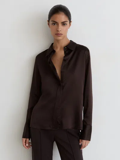 Reiss Grape Burgundy Shirt
