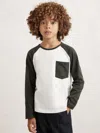 Reiss Green 9-13 Yrs Colourblock T-shirt