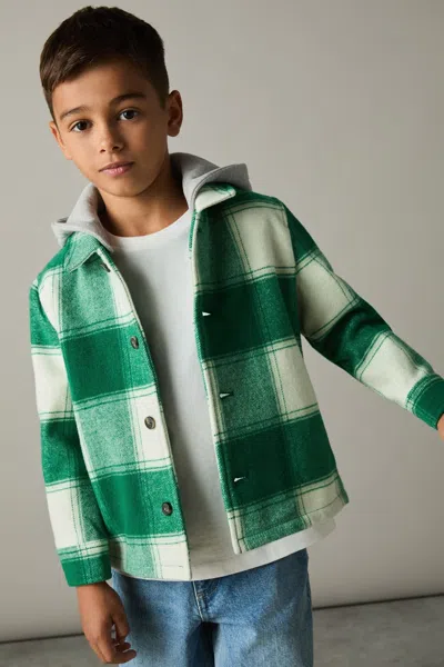 Reiss 13 Years In Green/off White
