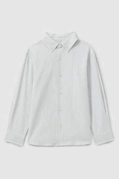 Reiss 14 Years In Green/offwhite