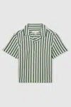 Reiss 14 Years In Green/white