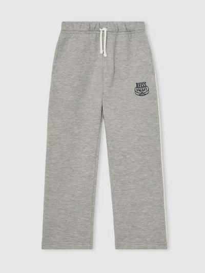 Reiss Grey Melange 13-14 Yrs Hockey Joggers In Gray