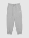 Reiss Grey Melange Jete 13-14 Yrs  | Royal Ballet Cuffed Unisex Fit Joggers In Gray