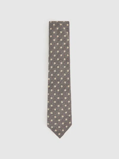 Reiss Grey Tie In Gray