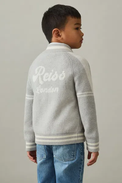 Reiss 4 Years In Grey/white
