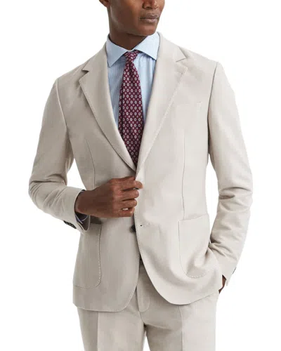 Reiss Grove Notch Moleski Blazer In Neutral