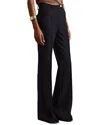 Reiss Hadley Flare Trouser In Black