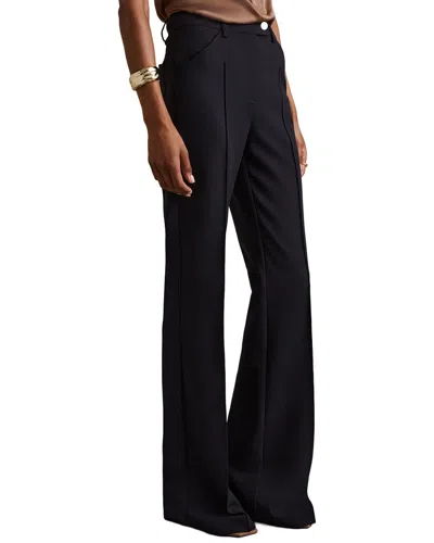 Reiss Hadley Flare Trouser In Black