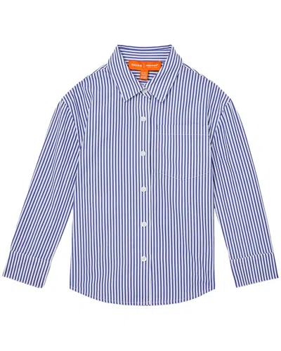 Reiss Kids' Hailey Shirt In Blue