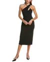 Reiss Halle Dress In Black