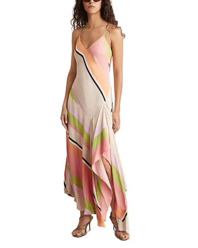 REISS HALLIA PRINT MAXI DRESS