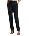 Reiss Navy Textured Slim Fit Suit Trousers In Navy