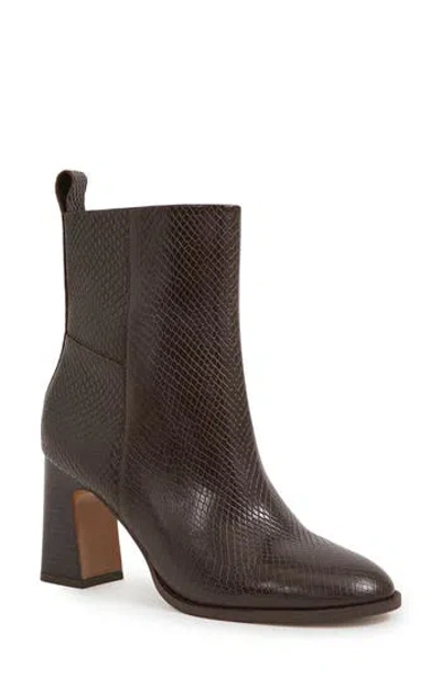 Reiss Hana Bootie In Brown