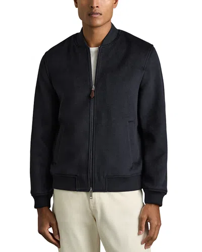 REISS HARLAN WOOL BOMBER JACKET