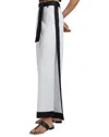 Reiss Harlow Split Linen Trouser In White