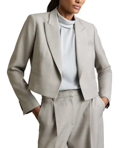 Reiss Harper Jacket In Gray