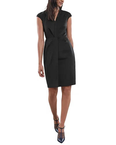 Reiss Harper Midi Dress In Black