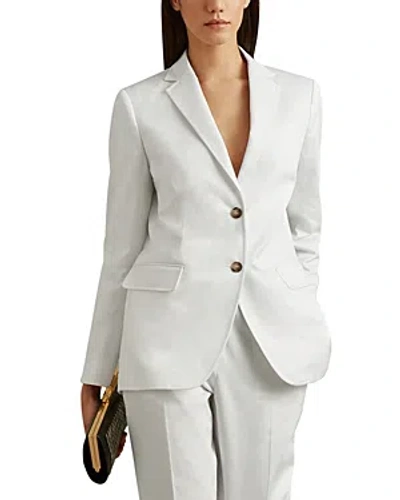 Reiss Harper Single Breasted Blazer In White