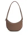 Reiss Womens Neutral Harriet Rope-strap Leather Shoulder Bag In Neutral