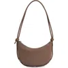 Reiss Womens Neutral Harriet Rope-strap Leather Shoulder Bag In Neutral