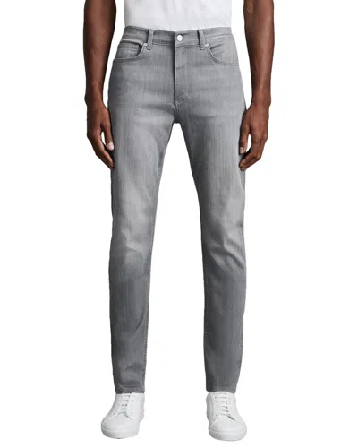 Reiss Harry Jersey Slim Trouser In Gray