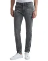 Reiss Washed Grey Slim Fit Washed Jeans In Gray