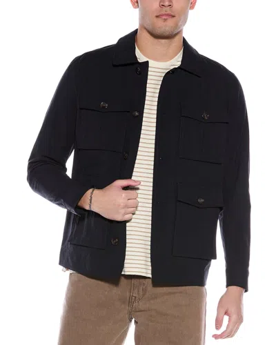 Reiss Hawke Casual Jacket In Blue