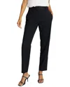 Reiss Navy Wool Blend Tapered Suit Trousers In Blue