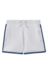 Reiss Heddon Sr. Stripe Accent Shorts In White
