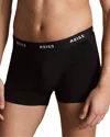 Reiss Heller Boxer Briefs, Pack Of 3 In Black