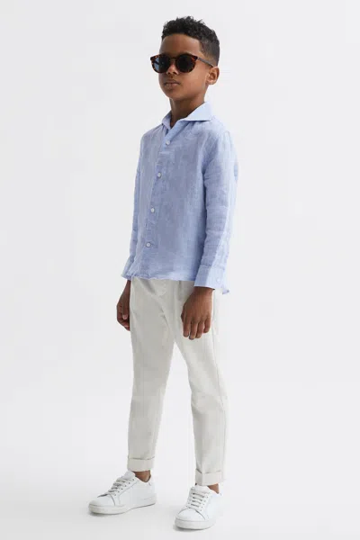 Reiss Kids' Ruban In Soft Blue