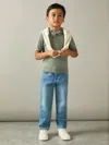 Reiss Herb Green 9-13 Yrs Merino Polo Shirt