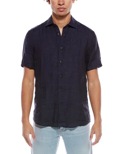 Reiss Holiday Shirt In Blue