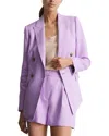 Reiss Hollie Linen-blend Blazer