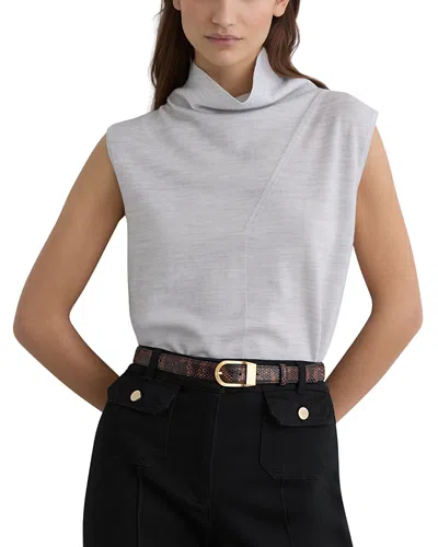 Reiss Honey Top In Gold
