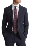 Reiss Hope Wool-blend Blazer In Navy