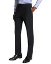 Reiss Hope Wool-blend Travel Plain Weave Pant In Black