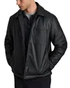 Reiss Hyde Technical Shirt Jacket In Navy