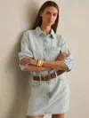 Reiss Indigo Denim Mini Dress