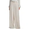 Reiss Isla Wide Leg Occasion Trouser In White