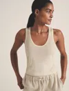 Reiss Ivory | Les 100 Ciels Wool Knit Vest In Neutral