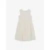 Reiss Ivory Phoebe Lace-embroidered Woven Mini Dress 3 In Neutral