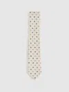 Reiss Ivory Tie In White