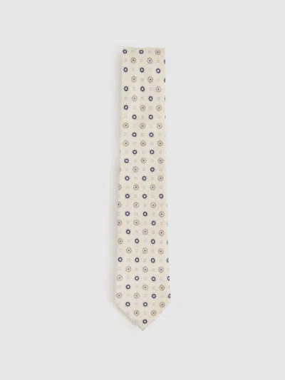 Reiss Ivory Tie In White